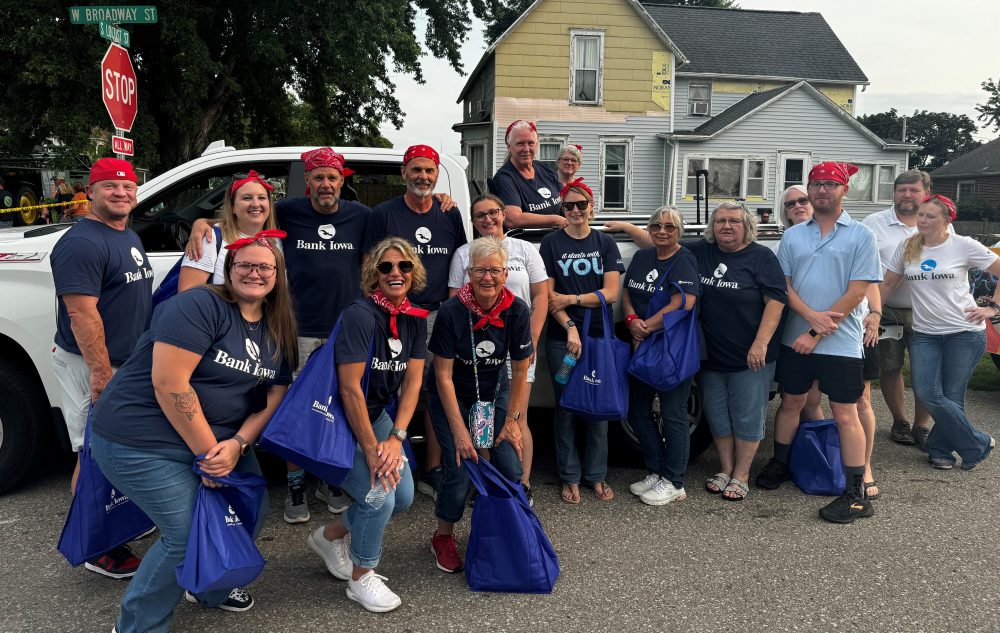 Bank Iowa Participates in Jasper County Fair 2024